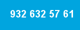 932 632 57 61